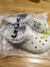 卡骆驰（CROCS）贝雅洞洞鞋男鞋女鞋轻便耐磨一脚蹬拖鞋休闲鞋百搭花园鞋|10126 卵石色-2V3(含智必星) 45 (290mm) 实拍图
