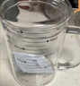 雅集豪饮杯玻璃杯办公室 耐热大容量水杯 男士带盖泡茶杯子850ml 实拍图