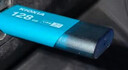 铠侠（Kioxia）256GB U盘  U301隼闪系列 浅蓝色 USB 3.2接口 时尚设计 高速传输 办公学习车载娱乐 兼容苹果系统 实拍图