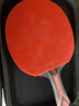 红双喜（DHS） 乒乓球拍八星级横拍H8002芳碳5+2AC单拍附拍包+乒乓球 实拍图