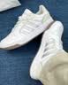 adidas ENTRAP美式校园风运动少年感复古篮球风板鞋男女阿迪达斯   白色/暗银金属/树脂黄   37 实拍图