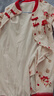 优奇婴儿衣服连体衣新生儿满月白天哈衣宝宝周岁春秋纯棉衣服外出 实拍图