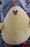 名创优品（MINISO）dundun鸡毛绒公仔墩墩鸡玩偶抱枕毛绒玩具生日礼物女 加大号42cm 实拍图