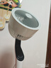 艾美特（AIRMATE）【天鹅MAX】空气循环扇直流变频家用大风力电风扇卧室轻音一级能效负离子净化语音落地扇 SRDI151 实拍图