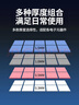 NVV 导热垫片100片 硅脂硅胶垫散热贴片 固态硬盘显卡内存南北桥散热片TC-100Z 实拍图