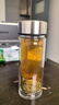 富光玻璃杯双层带茶隔大容量水杯 高档商务泡茶杯 高硼硅杯子500ml 实拍图