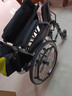 鱼跃(yuwell)手动轮椅车H053C铝合金折背折叠轻便老年残疾人代步 实拍图
