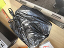 苏诺背心式垃圾袋黑色50*60cm270只双面2丝加厚加大厨余厨房垃圾袋 实拍图