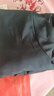 皮尔卡丹（pierre cardin）真口袋纯棉免烫衬衫男士宽松版七分袖衬衣工装作服男装外套春秋 高质量纯棉料七分袖5008(灰绿色) L 115斤-130斤 实拍图