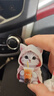 塔罗2个装可爱猫咪汽车香薰出风香水夹亚克力小猫车载装饰品车内摆件 【2只装】蓝色小猫+粉色小猫 实拍图