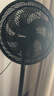 美的（Midea）【超级单品】七叶轻音立式电风扇家用柔风落地扇台式桌面小型风扇大风量节能摇头宿舍电扇 SAF30AB 实拍图