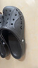 卡骆驰（CROCS）贝雅洞洞鞋男鞋女鞋轻便耐磨一脚蹬拖鞋休闲鞋百搭花园鞋|10126 黑色-001 41 /42(260mm) 实拍图