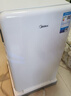 美的（Midea）93L单门小冰箱一级低音复古白色小单温冷藏租房家用宿舍办公室可放美妆BC-93MF【国家补贴】 实拍图