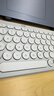 罗技（Logitech）K390无线蓝牙键盘 K380升级款无线键盘Mac笔记本平板ipad电脑静音键盘多设备超薄家用 75配列键盘 PEBBLE 2 COMBO（升级版套装-月凝白） 实拍图
