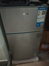 奥克斯小冰箱家用小型迷你冷藏冷冻两用出租房宿舍用节能省电寝室办公室电冰箱 【净化去味】126银色【高效保鲜 铜管速冷】22L 实拍图