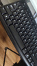 罗技（Logitech）MK120 键鼠套装 有线键鼠套装 办公键鼠套装 电脑键盘 USB即插即用 全尺寸 黑色 实拍图