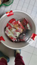 雀巢（Nestle）脆脆鲨巧克力花生牛奶威化饼干混合口味分享桶装330g早餐独立包装 实拍图