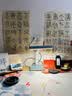 梅林笔庄篆书隶书作品纸方格日课纸宣纸练毛笔书法专用纸半生熟练习用纸仿古毛边纸曹全碑张迁碑练字纸50张 实拍图