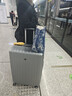 爱华仕行李箱28英寸大容量旅行箱男拉杆箱女密码箱京东自营耐用皮箱灰色 实拍图