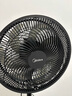 美的（Midea）【超级单品】七叶轻音立式电风扇家用柔风落地扇台式桌面小型风扇大风量节能摇头宿舍电扇 SAF30AB 实拍图