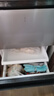 海尔（Haier）「真省电」310L三门冰箱抗菌净味一级能效风冷无霜BCD-310WGHD3E7WV(银)国家补贴 实拍图