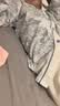 婧麒（JOYNCLEON）月子服纯棉春夏孕妇可哺乳睡衣产前产后透气舒适 蓝 L Jyz154235 实拍图