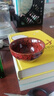 豪祥（HAOXIANG）轻奢陶瓷茶杯主人杯窑变品茗杯功夫茶具喝水杯子五行杯礼盒装 YDH窑变斗笠杯-火-红 无规格 实拍图