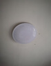 雷士（NVC）LED吸顶灯现代简约卧室书房过道阳台IP40照明 如雪黑36W 实拍图