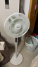 美的（Midea）【幸运草安睡1S】一级能效直流变频声控电风扇家用遥控卧室静音落地扇台式桌面抗菌大风力转页扇 实拍图