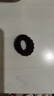 【强拉不断】高弹力耐用ins马尾无接缝皮筋扎头发简约发圈头绳 黑色20根 实拍图