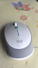 罗技（Logitech） M380 无线鼠标 无线2.4G 办公鼠标 百度AI智能语音输入打字翻译 家用办公型M380 珍珠白 实拍图