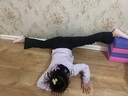 左西女童喇叭裤秋装裤子2026新款儿童薄款瑜伽裤女孩鲨鱼裤 黑色 130 实拍图