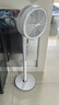 美的（Midea）【3D摇头】直流变频轻音落地空气循环扇家用卧室净化换气扇语音遥控电风扇大风力一级能效GDJ24WYJ 实拍图