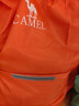 骆驼（CAMEL）轻便双肩背包骑行背包纯色折叠包户外运动休闲旅行登山包橙色 实拍图