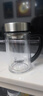希诺双层玻璃杯男家用商务办公泡茶杯子过滤车载水杯XN-9302 345mL 实拍图