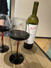 青苹果水晶玻璃红领结红酒杯460ML两只 勃艮第葡萄酒高脚杯 实拍图