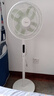 美的（Midea）【幸运草安睡1S】一级能效直流变频声控电风扇家用遥控卧室静音落地扇台式桌面抗菌大风力转页扇 实拍图