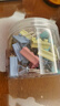 得力（deli）40只19mm彩色长尾夹票夹 5#小号金属燕尾夹票据文件夹子 办公用品 40只/筒 TP205 实拍图