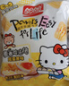 盼盼Hello-kitty麦香鸡味块 膨化食品童年多口味办公室解馋休闲小零食 辣子鸡味块（辣子鸡味）55g 实拍图