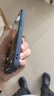 品胜 适用苹果12手机壳iphone12柔性液态保护套全包防摔12软壳直边手机壳 蓝色 实拍图