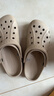 卡骆驰（CROCS）贝雅洞洞鞋男鞋女鞋轻便耐磨一脚蹬拖鞋休闲鞋百搭花园鞋|10126 卵石色-2V3 44 (280mm) 实拍图