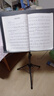 相思鸟 乐谱架 加粗可升降折叠通用曲谱架吉他小提琴古筝二胡谱台XS5004 实拍图