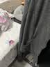 名创优品（MINISO）休闲套装女2026新款秋季穿搭糯米卫衣直筒裤宽松显瘦运动服一整套 实拍图