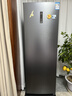 美的（Midea）无霜王241L立式家用冰柜风冷无霜变频-40度超低温冷藏冷冻冷柜一级能效冰箱BD/BC-241WEMD国家补贴 实拍图