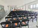 【京喜甄选】电脑椅折叠椅可折叠座椅工学椅凳子便携会议椅座椅 升级加固【黑皮黑架】 实拍图