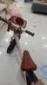 贝趣儿童平衡车1-3-6-12岁宝宝滑步车无脚踏小孩自行车男孩两轮滑行车 发泡轮 12寸 白色 适合身高80-100cm 2-5岁幼儿女孩圣诞节新年礼物 实拍图