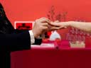 德双曼订婚背景板布置全套2026新款KT板订婚宴布置迎宾牌装饰套餐用品 【次日达】喜事连连丨送金丝绒桌布丨送名字日期贴 实拍图