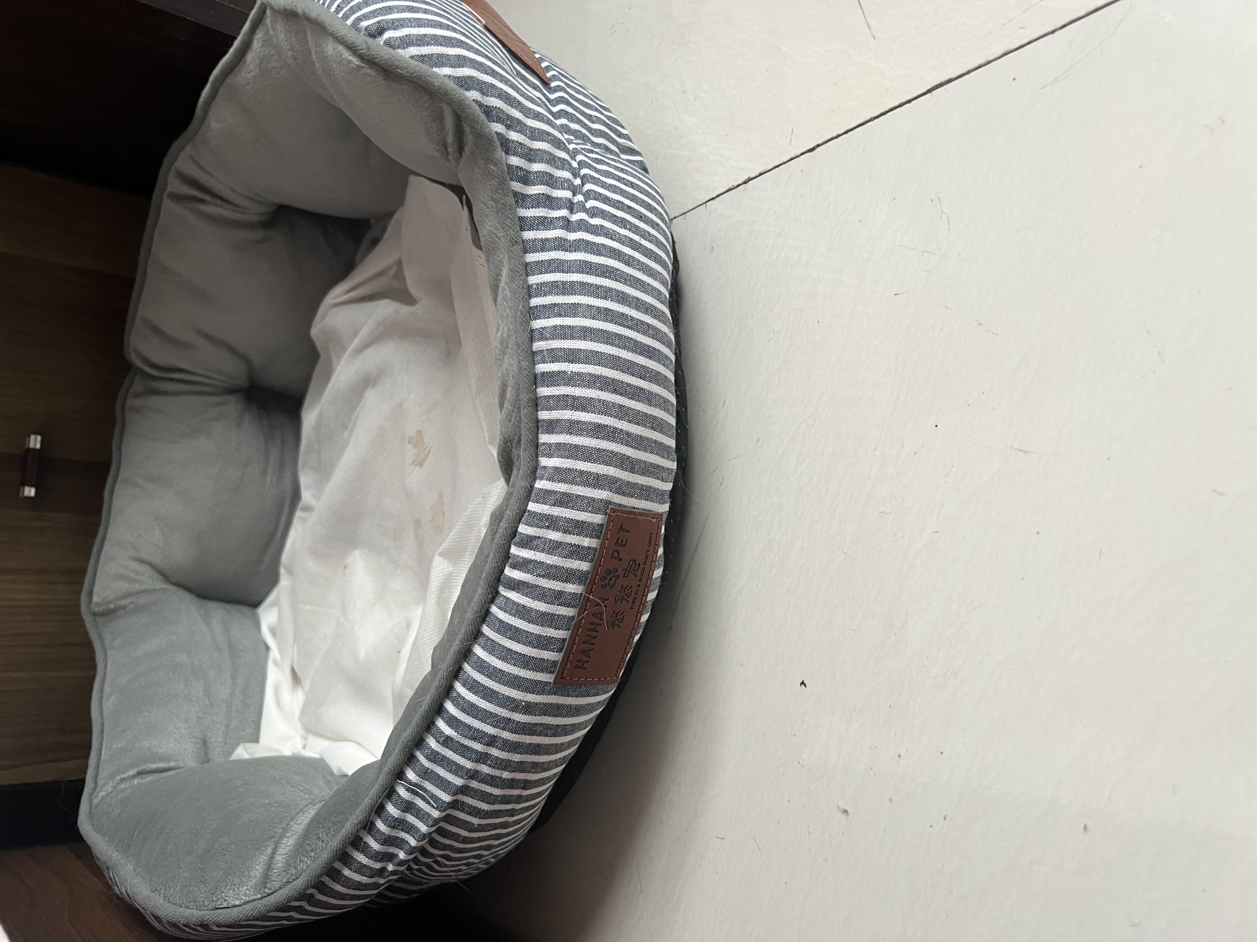 憨憨宠狗窝猫窝夏季可水洗加厚宠物窝泰迪中小型犬狗垫子沙发狗床 双面加厚八角窝 小号 实拍图