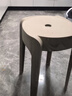 九千谷椅子出租房不占空间轻奢高级塑料凳子简易客厅家用小型餐桌凳4215 实拍图