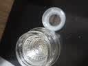 新款耐热单层高硼硅玻璃杯便携耐高温茶杯茶水分离杯子镜面盖水杯 【镜面盖】400ML单层玻璃杯 实拍图